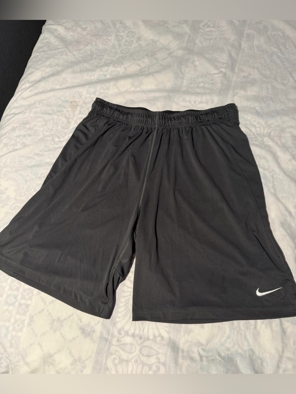 Nike Men's grey Athletic Shorts with Swoosh